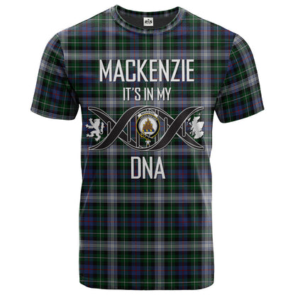 Printivon MacKenzie Dress 02 Clan DNA In Me Tartan Crest T Shirt