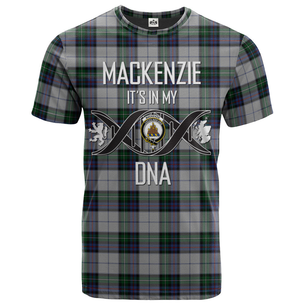 Printivon MacKenzie Dress 03 Clan DNA In Me Tartan Crest T Shirt