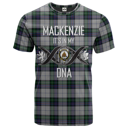 Printivon MacKenzie Dress 03 Clan DNA In Me Tartan Crest T Shirt