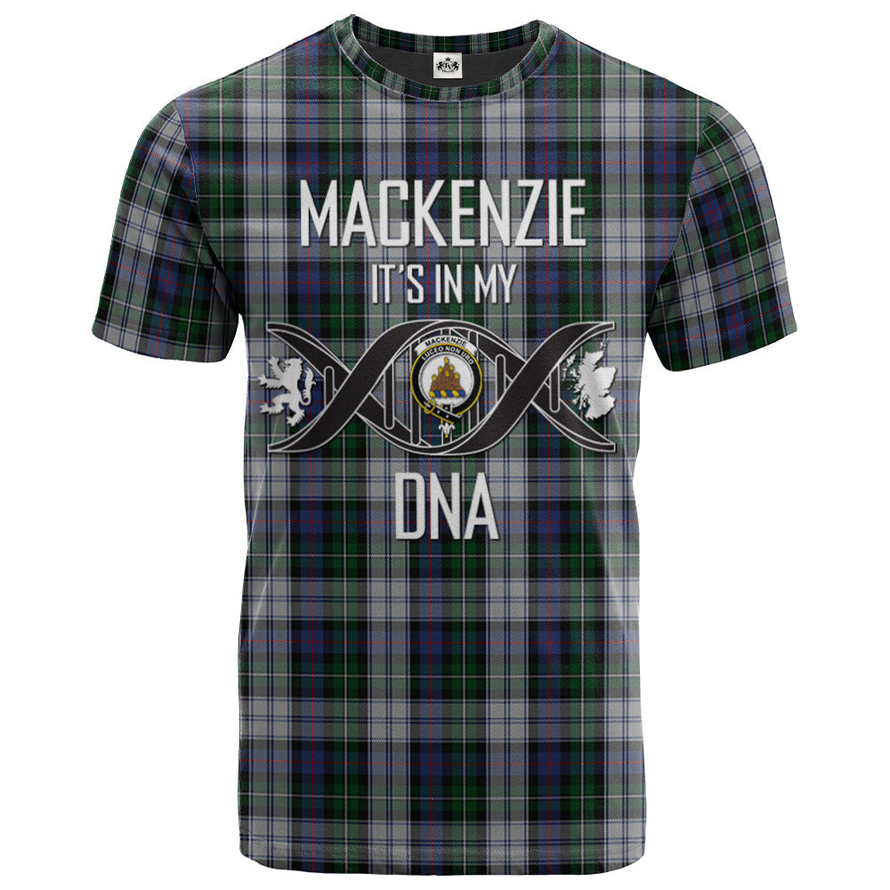 Printivon MacKenzie Dress 04 Clan DNA In Me Tartan Crest T Shirt