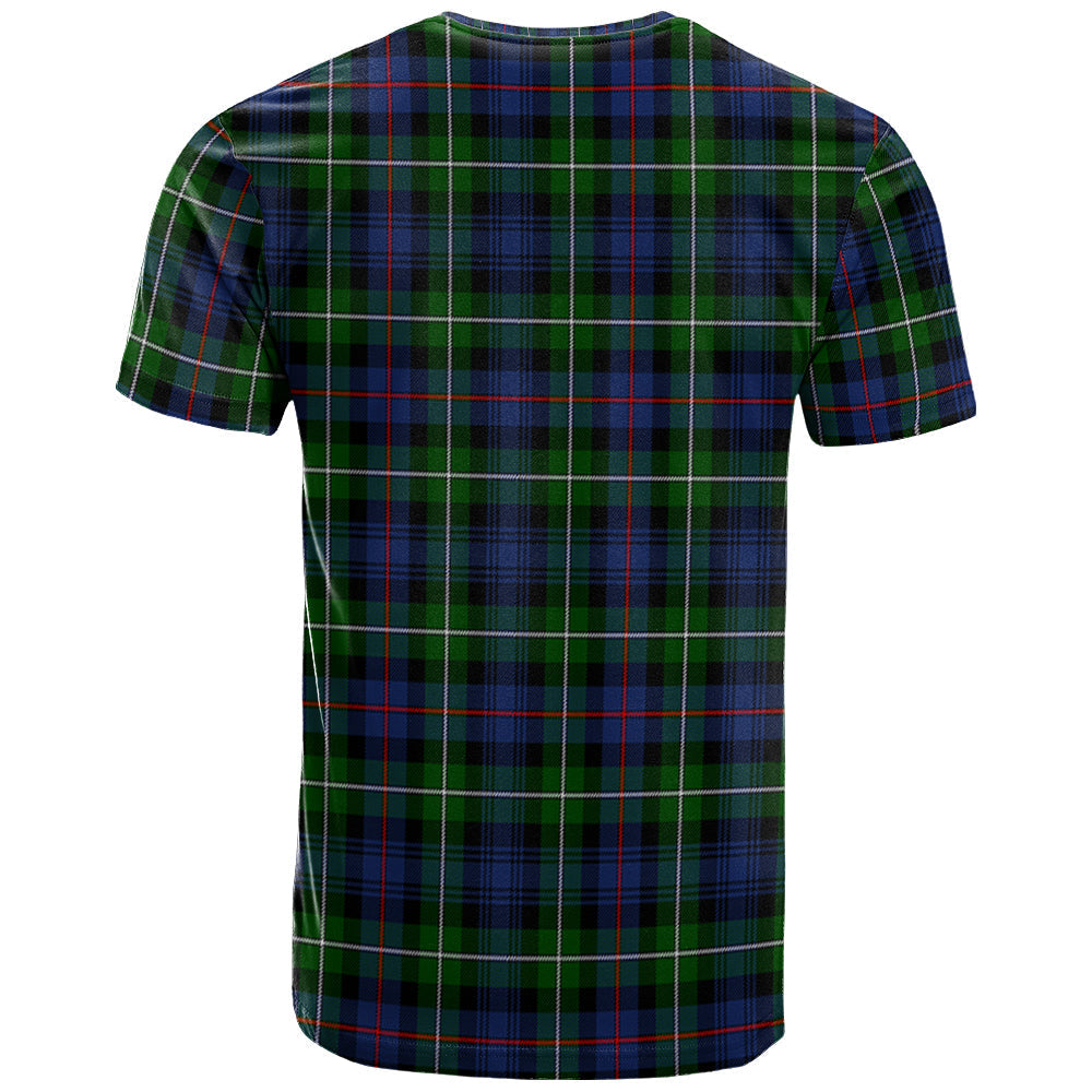 Printivon MacKenzie Modern Clan DNA In Me Tartan Crest T Shirt