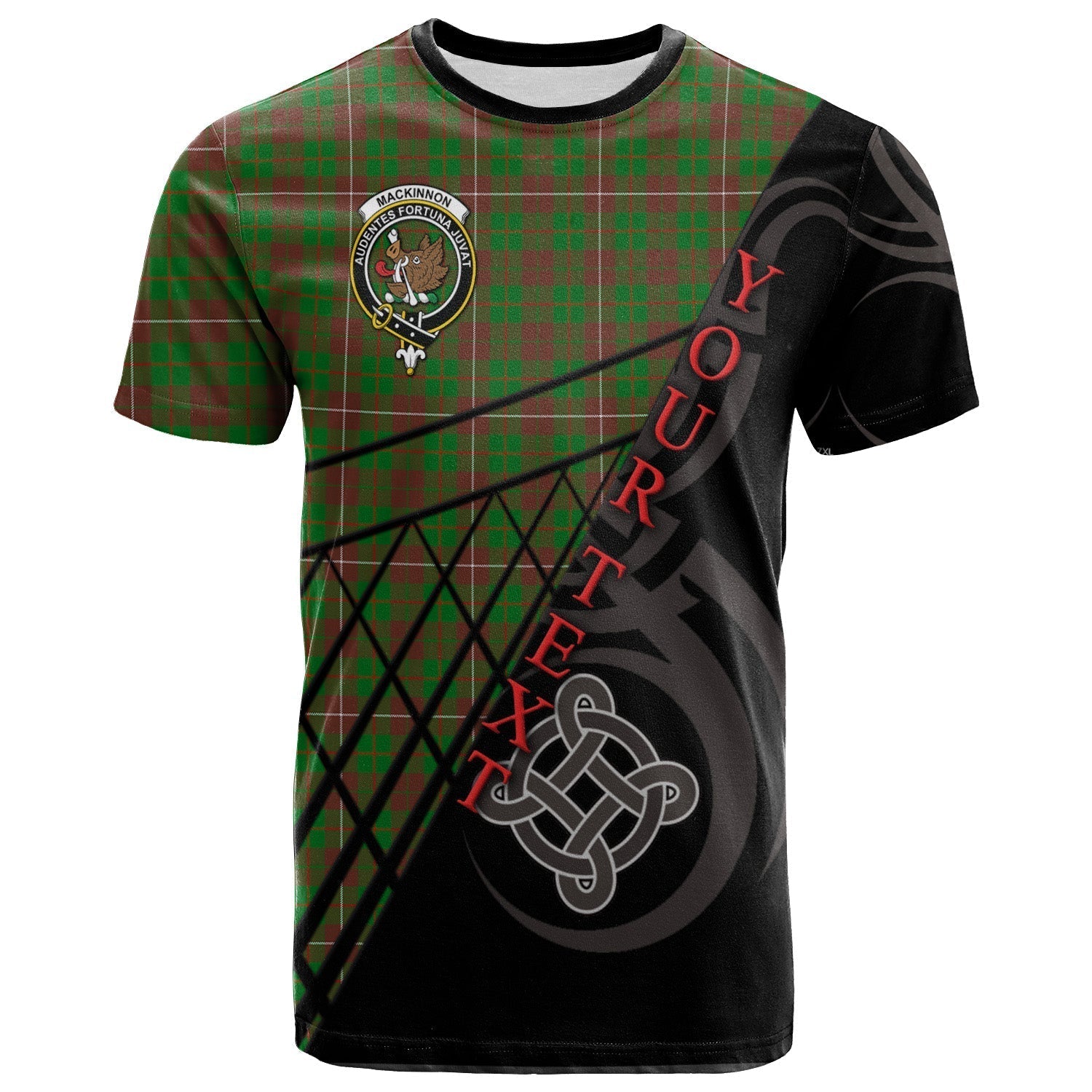 Printivon MacKinnon Hunting Modern T Shirt Pattern Celtic 