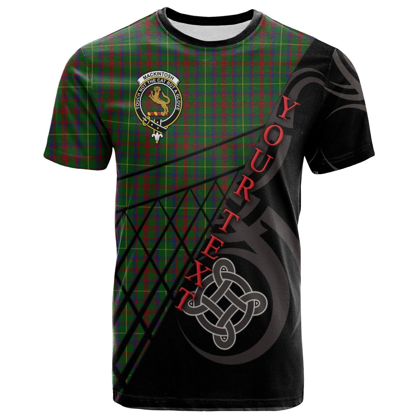 Printivon MacKintosh Hunting T Shirt Pattern Celtic 