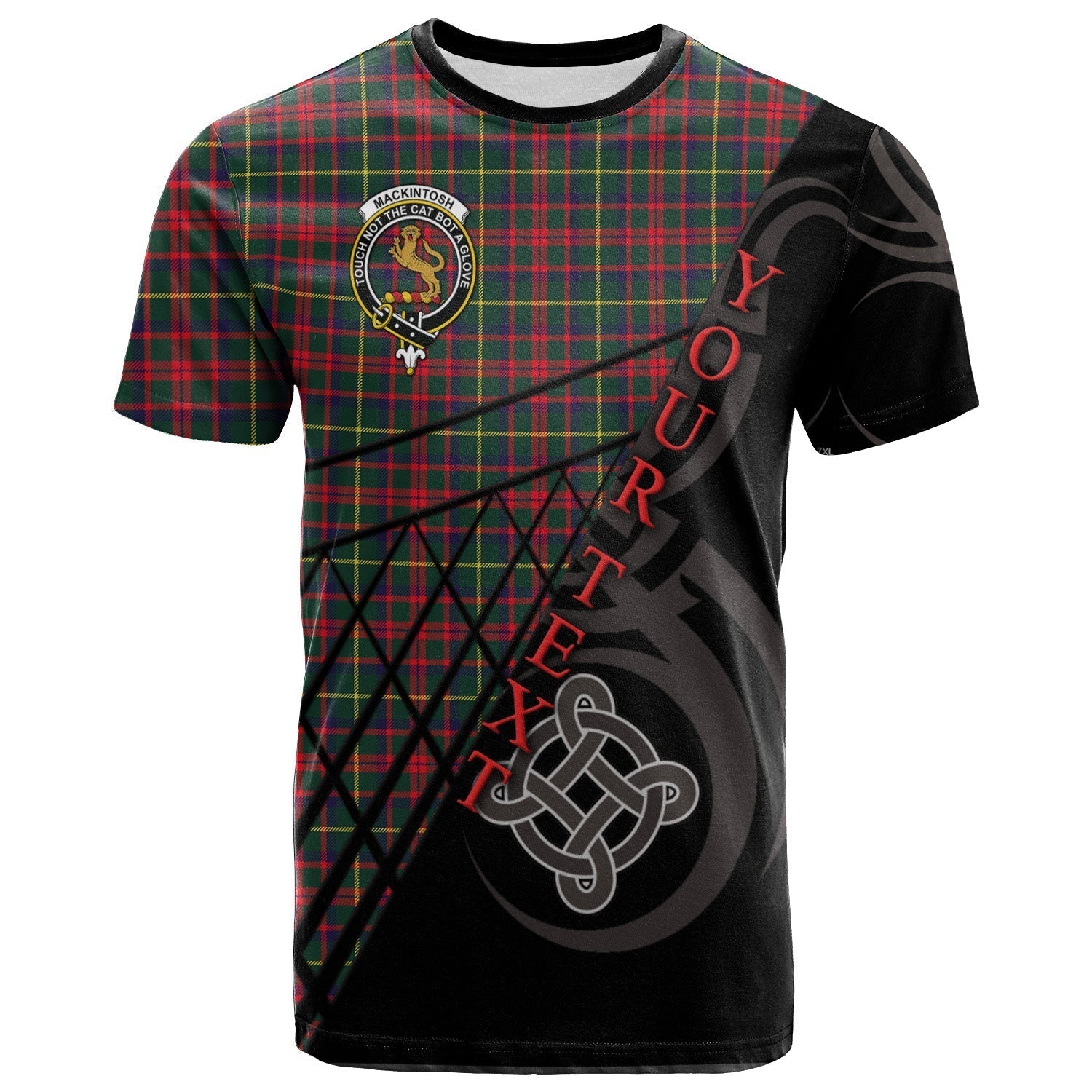 Printivon MacKintosh Hunting Modern T Shirt Pattern Celtic 