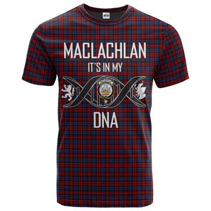 Printivon MacLachlan 02 Clan DNA In Me Tartan Crest T Shirt