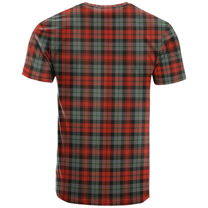 Printivon MacLachlan Weathered Clan DNA In Me Tartan Crest T Shirt