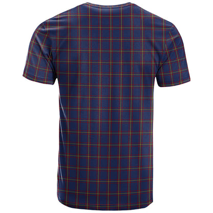 Printivon MacLaine of Lochbuie Clan DNA In Me Tartan Crest T Shirt