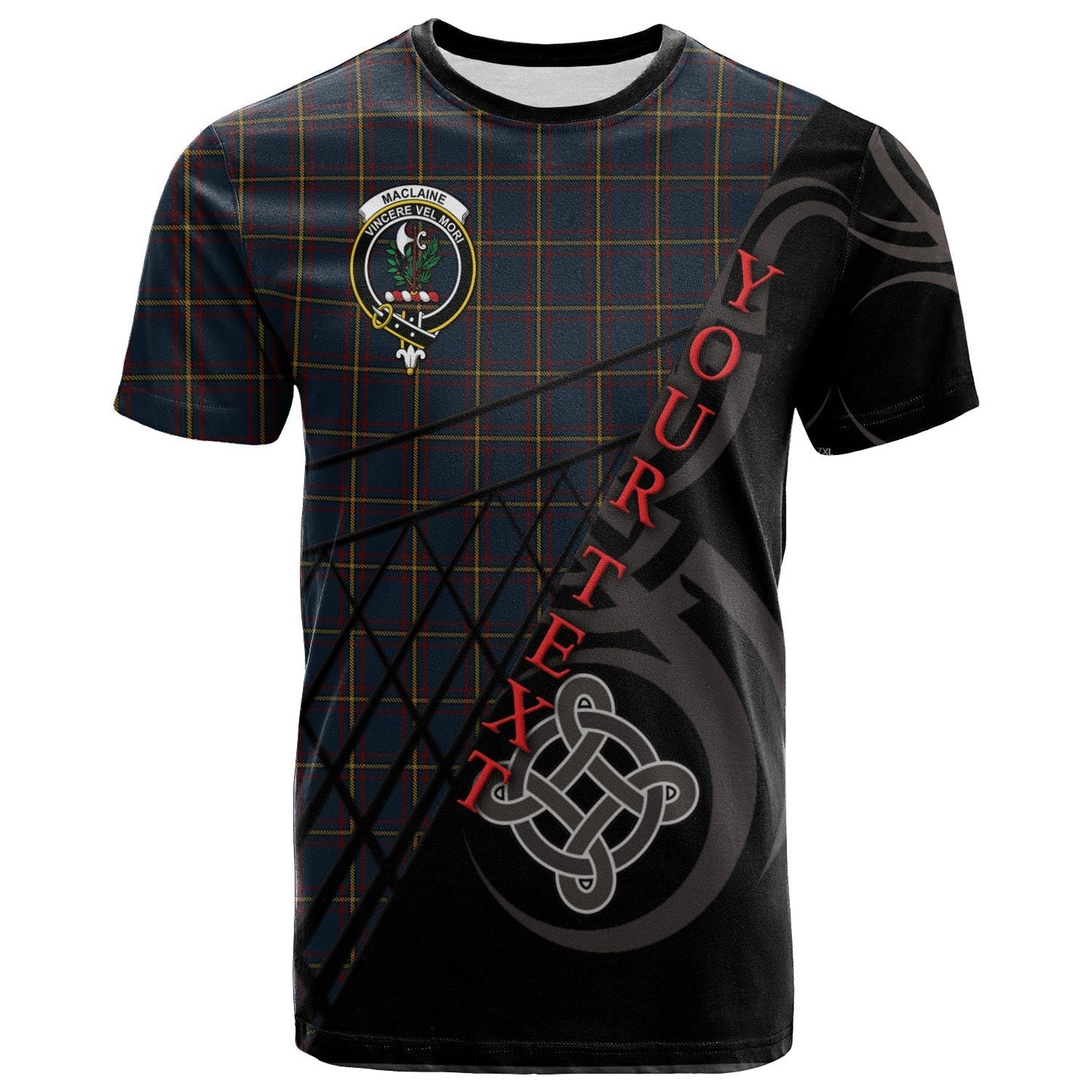 Printivon MacLaine of Lochbuie Hunting T Shirt Pattern Celtic 
