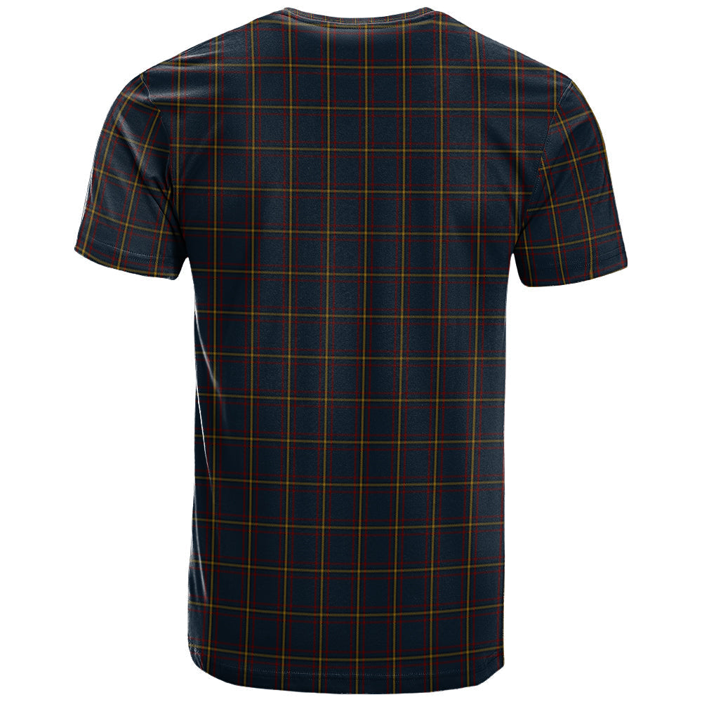 Printivon MacLaine of Lochbuie Hunting Clan DNA In Me Tartan Crest T Shirt