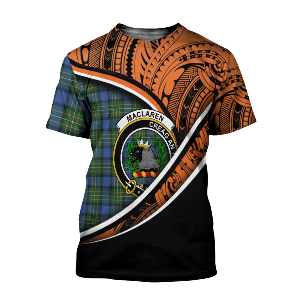 Printivon MacLaren Ancient T Shirt Pattern Polynesian 