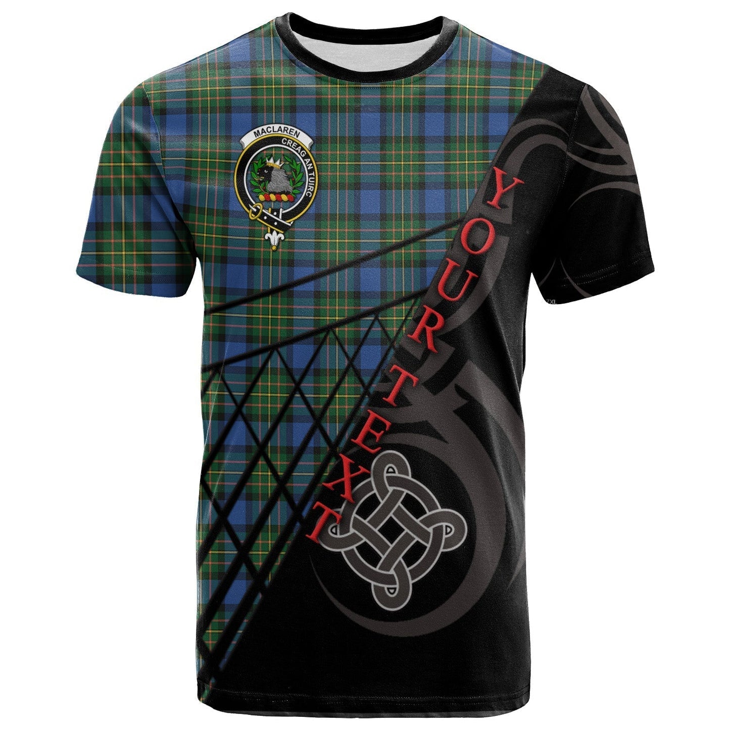 Printivon MacLaren Ancient T Shirt Pattern Celtic 