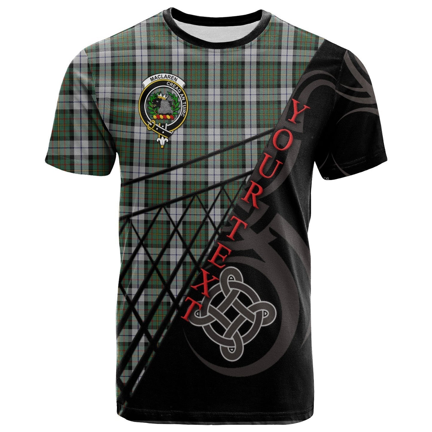 Printivon MacLaren Dress T Shirt Pattern Celtic 