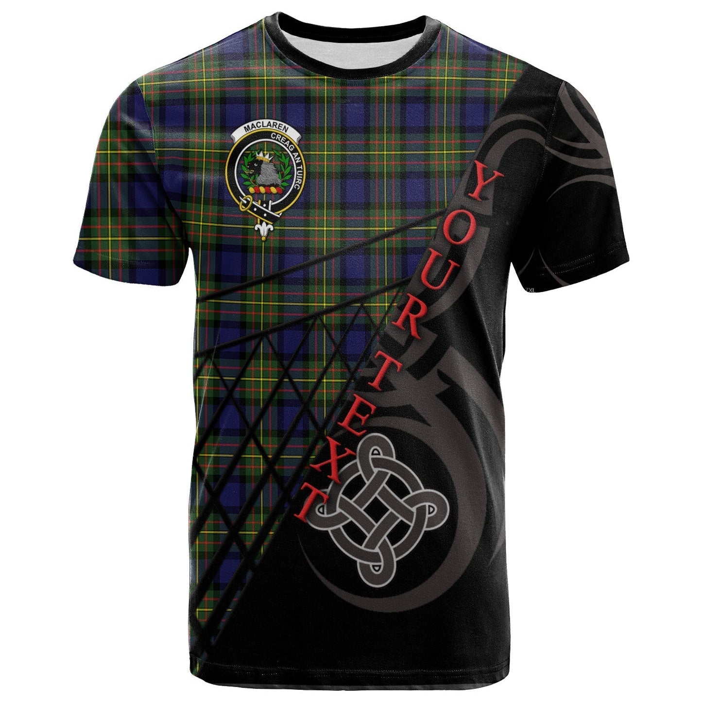 Printivon MacLaren Modern T Shirt Pattern Celtic 
