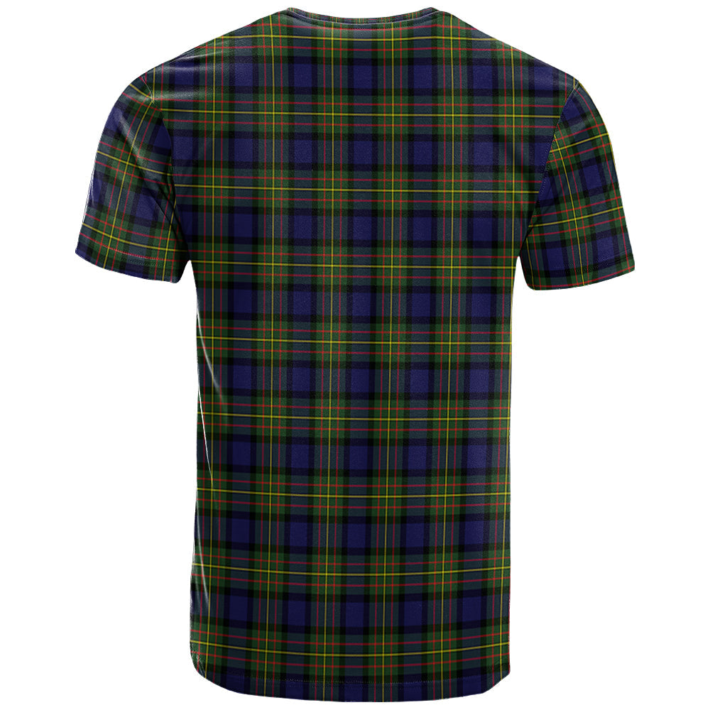 Printivon MacLaren Modern Clan DNA In Me Tartan Crest T Shirt