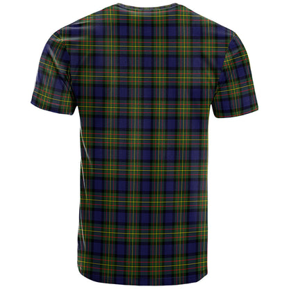 Printivon MacLaren Modern Clan DNA In Me Tartan Crest T Shirt