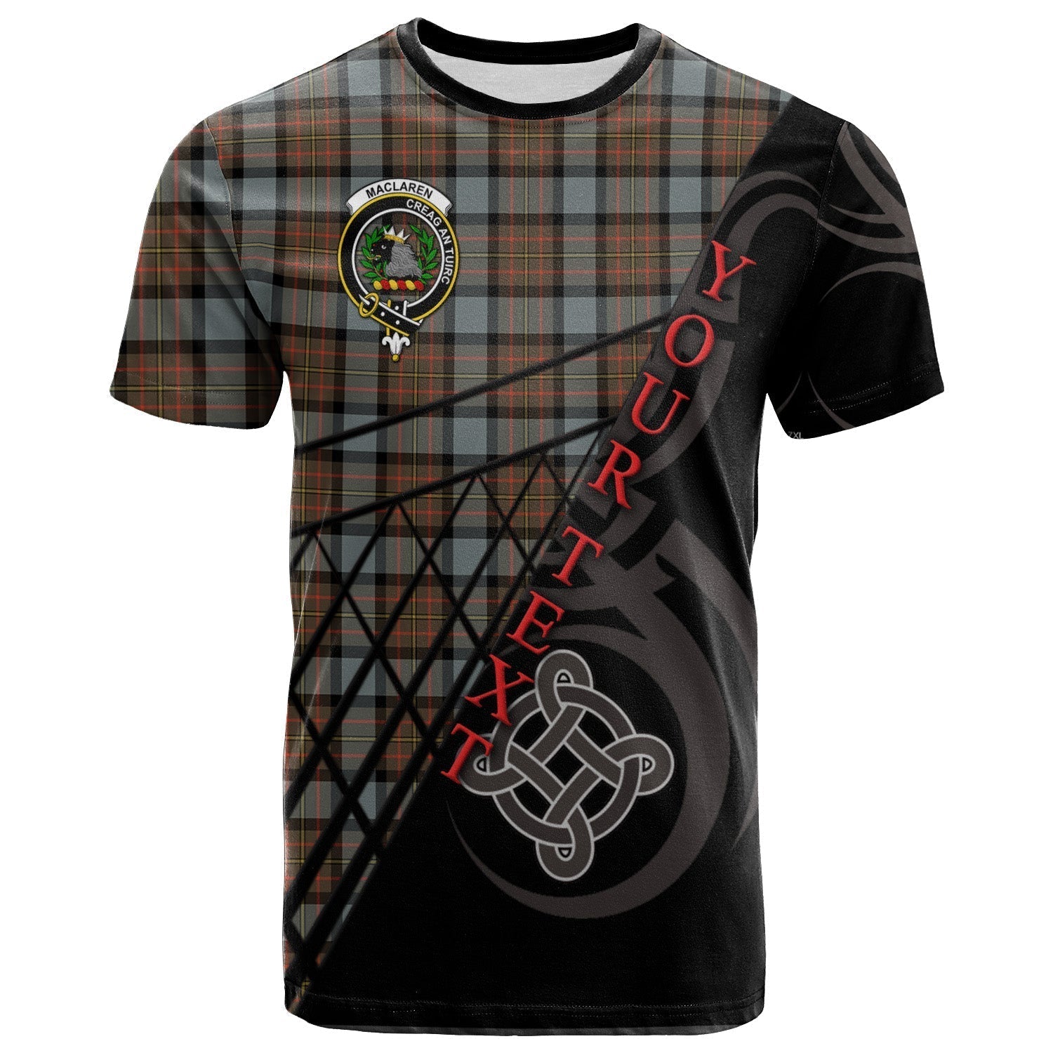 Printivon MacLaren Weathered T Shirt Pattern Celtic 