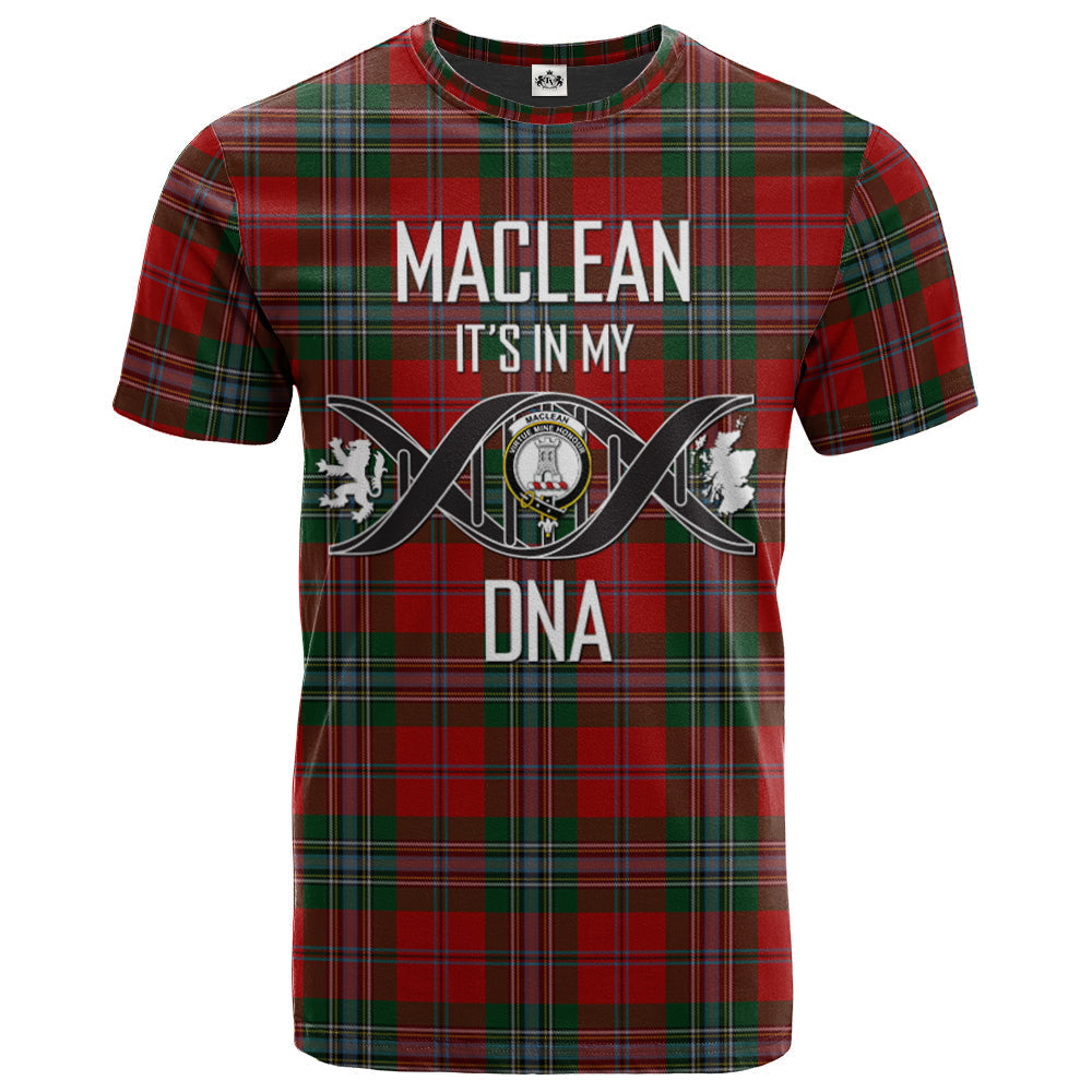 Printivon MacLean 02 Clan DNA In Me Tartan Crest T Shirt