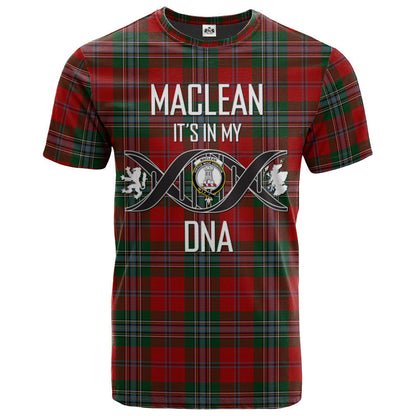 Printivon MacLean 02 Clan DNA In Me Tartan Crest T Shirt