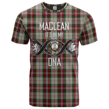 Printivon MacLean Dress Clan DNA In Me Tartan Crest T Shirt