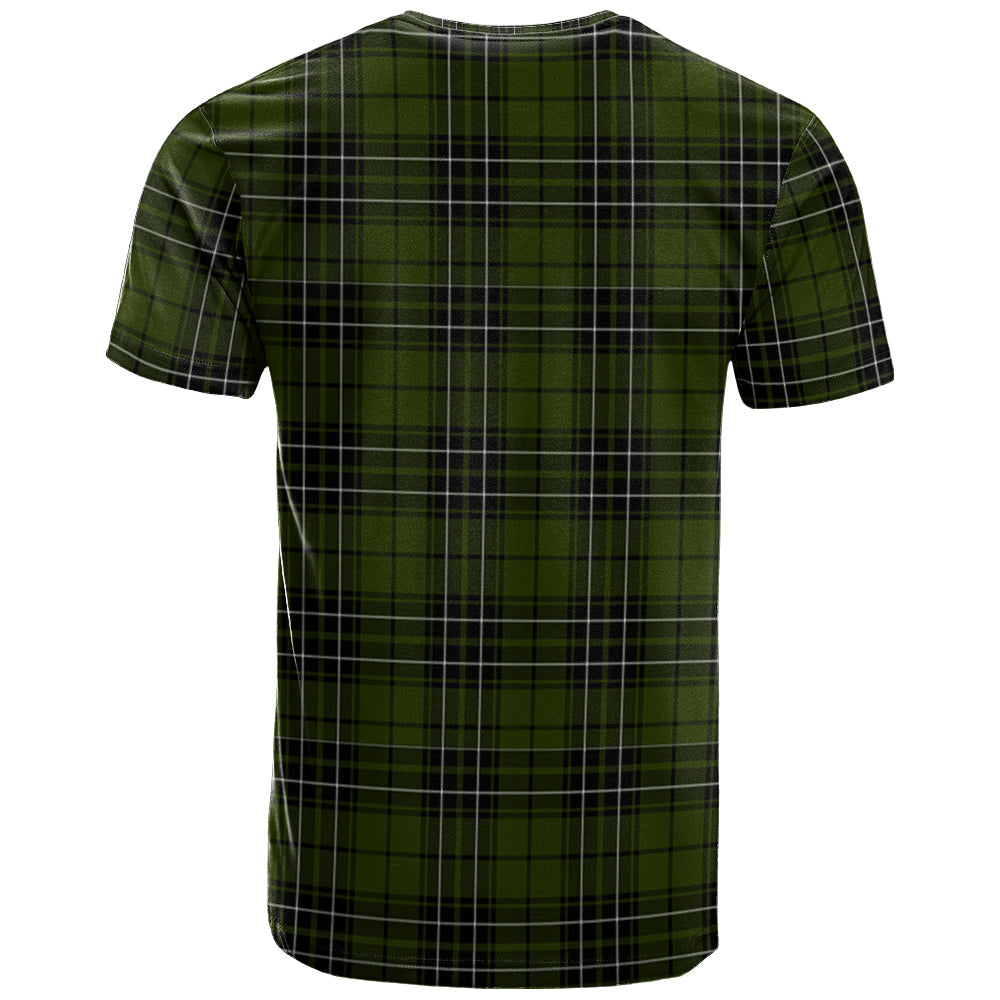 Printivon MacLean Hunting Clan DNA In Me Tartan Crest T Shirt