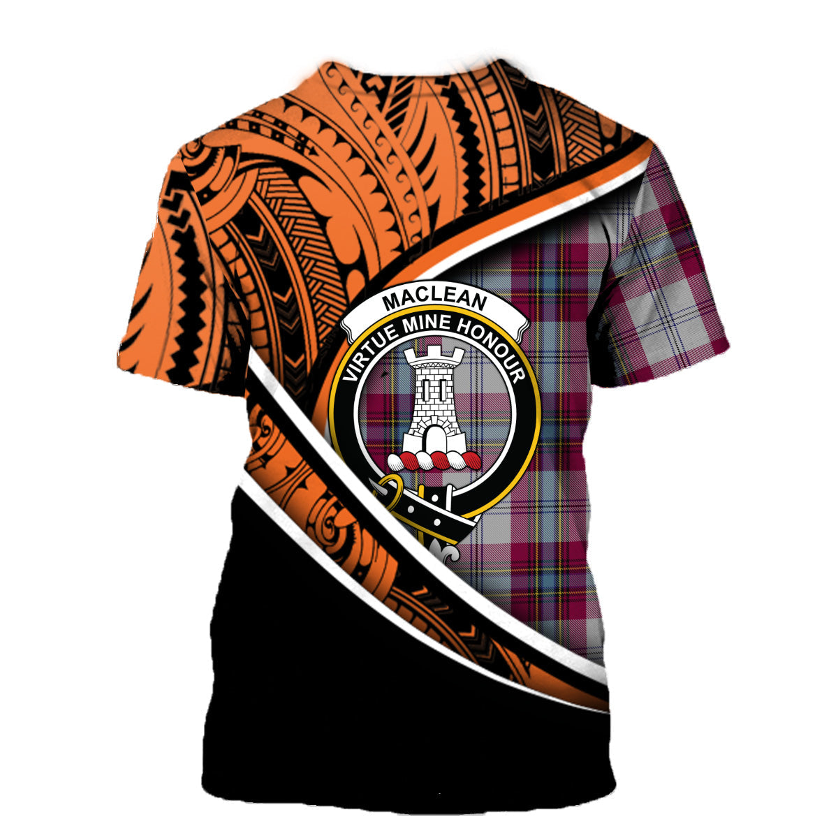 Printivon MacLean of Duart Ancient T Shirt Pattern Polynesian