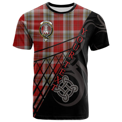 Printivon MacLean of Duart Dress Red T Shirt Pattern Celtic 