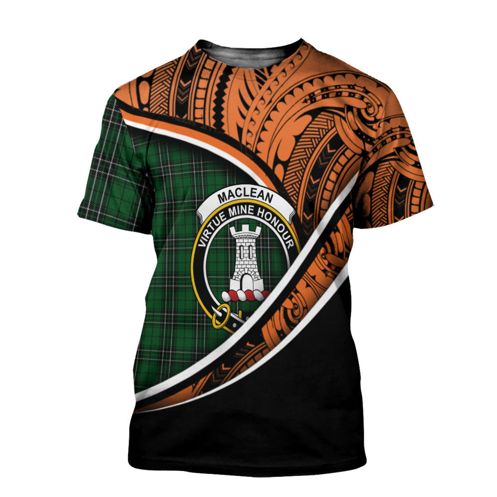 Printivon MacLean of Duart Hunting T Shirt Pattern Polynesian 