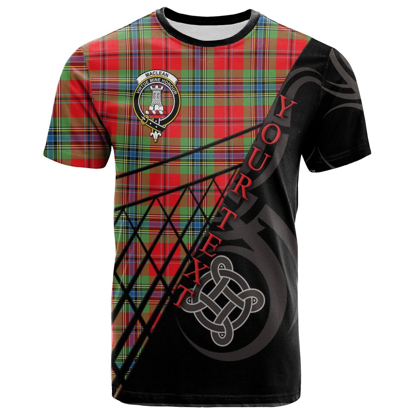 Printivon MacLean of Duart Modern T Shirt Pattern Celtic 