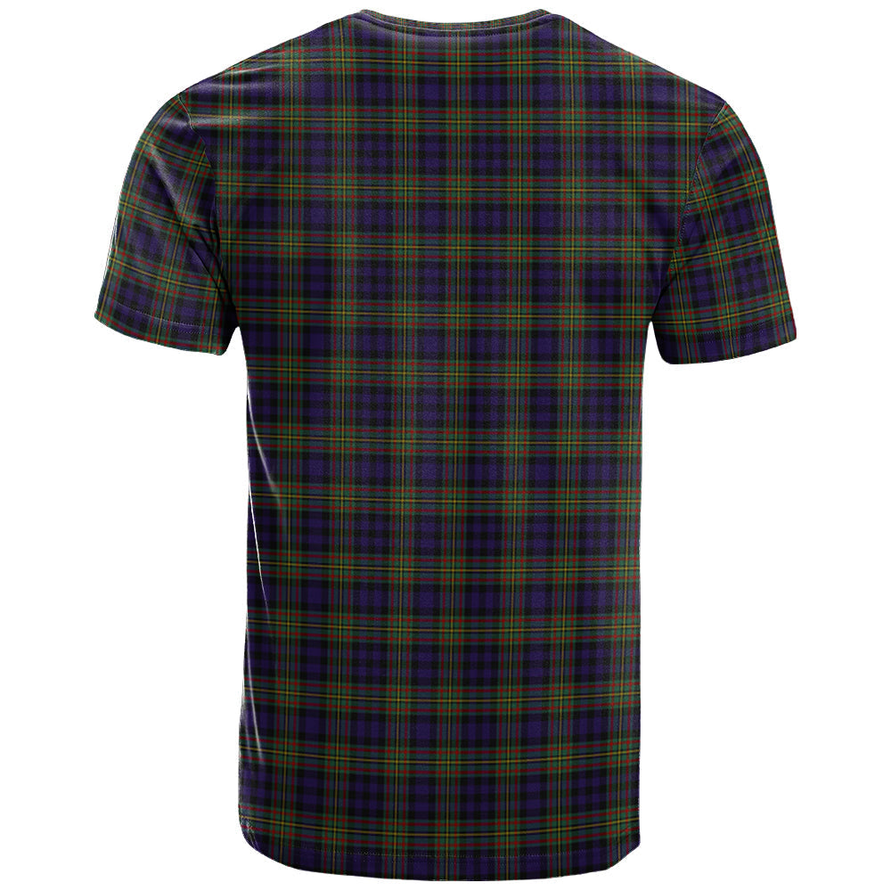 Printivon MacLellan Clan DNA In Me Tartan Crest T Shirt