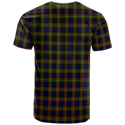 Printivon MacLellan Modern Clan DNA In Me Tartan Crest T Shirt