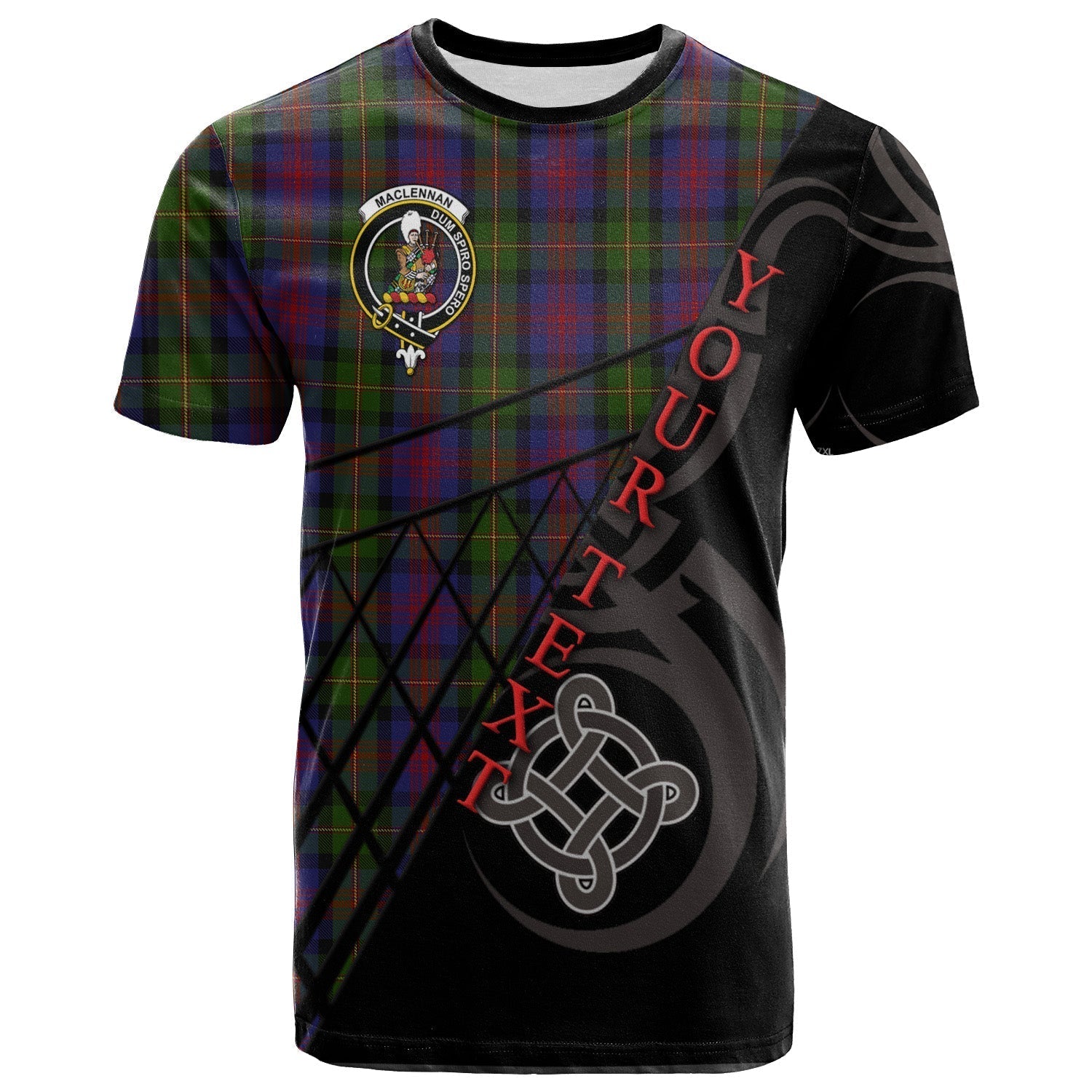Printivon MacLennan T Shirt Pattern Celtic 