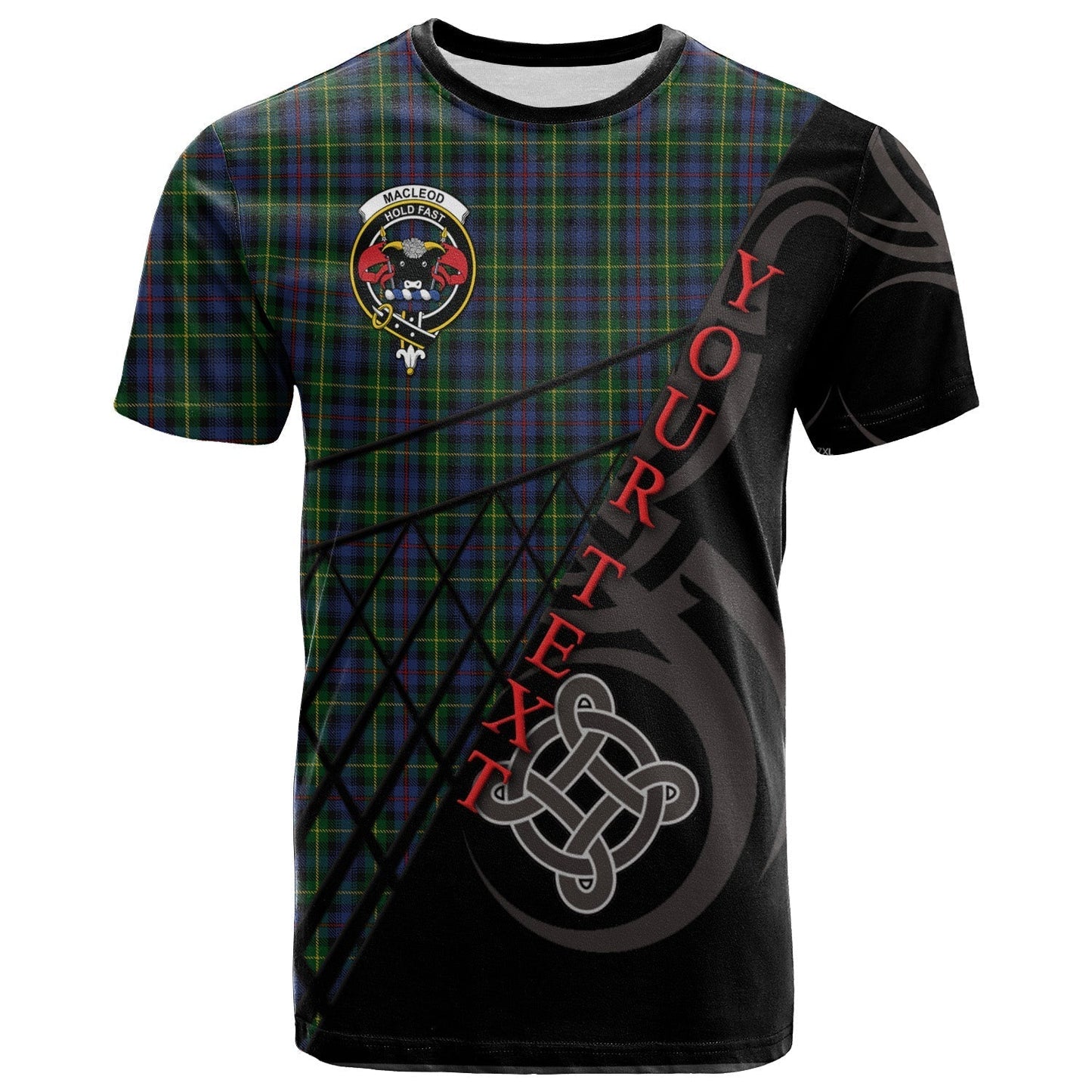 Printivon MacLeod of Gesto 01 T Shirt Pattern Celtic 