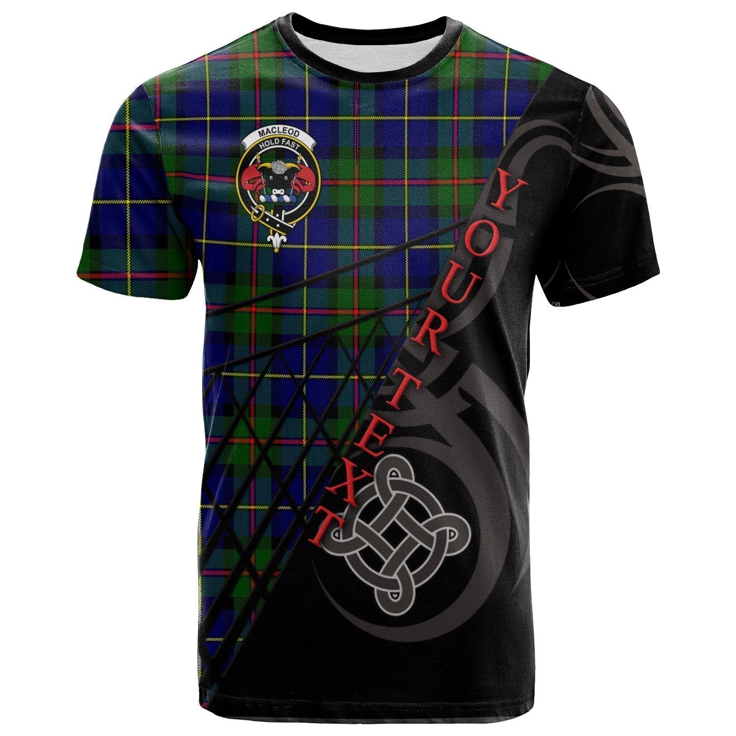 Printivon MacLeod of Harris Modern T Shirt Pattern Celtic 