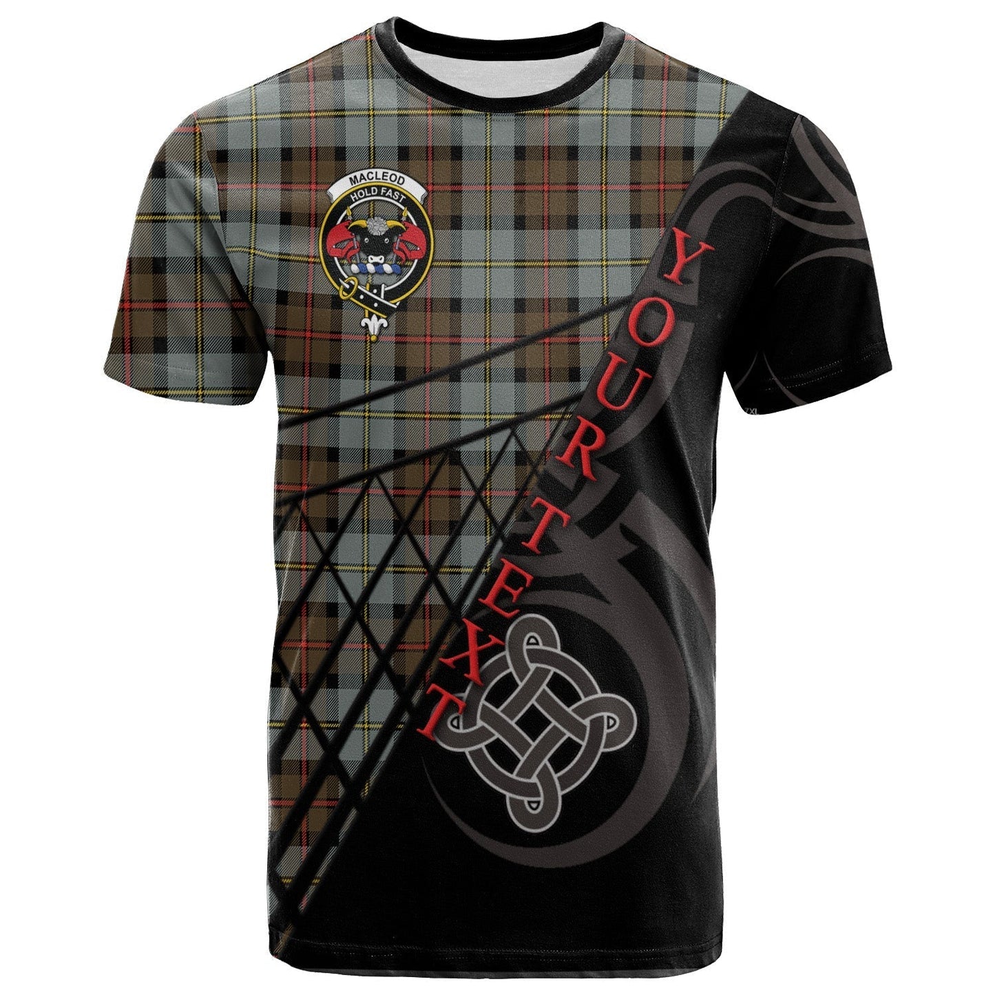 Printivon MacLeod of Harris Weathered T Shirt Pattern Celtic 