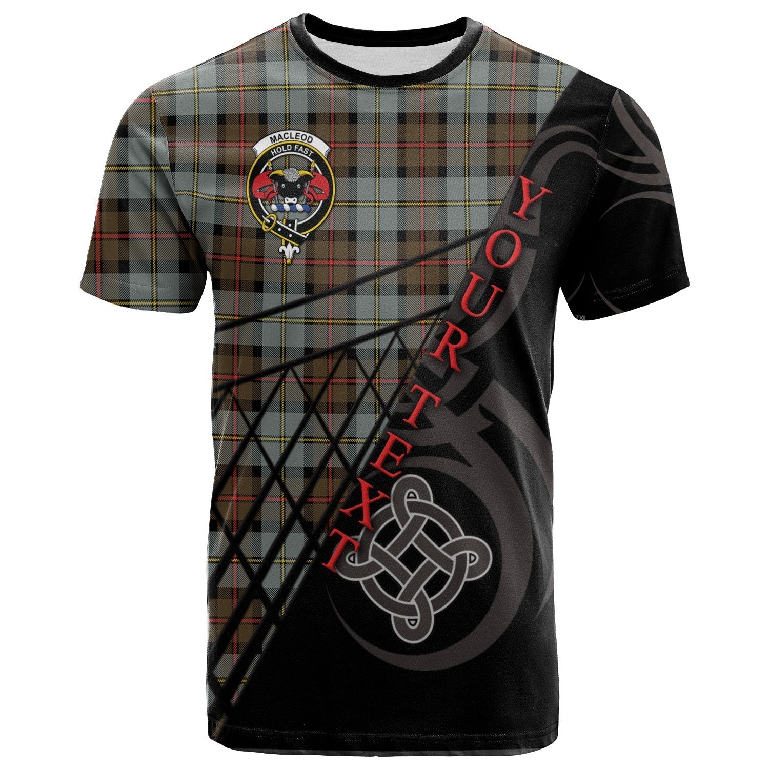 Printivon MacLeod of Harris Weathered T Shirt Pattern Celtic 