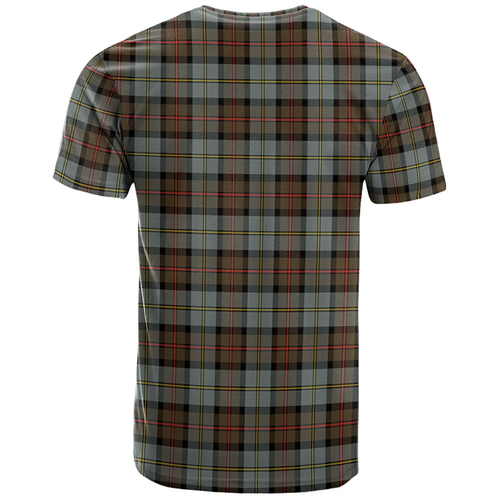 Printivon MacLeod of Harris Weathered Clan DNA In Me Tartan Crest T Shirt