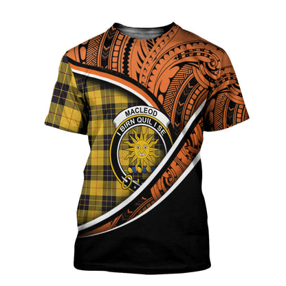 Printivon MacLeod of Lewis Ancient T Shirt Pattern Polynesian 