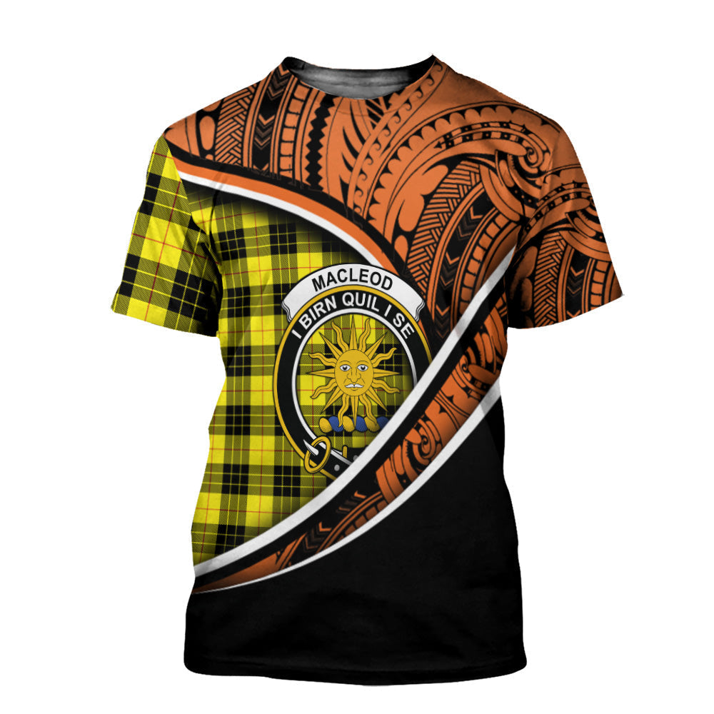 Printivon MacLeod of Lewis Modern T Shirt Pattern Polynesian 
