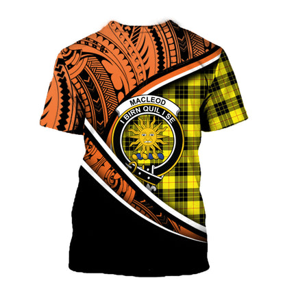 Printivon MacLeod of Lewis Ancient T Shirt Pattern Polynesian