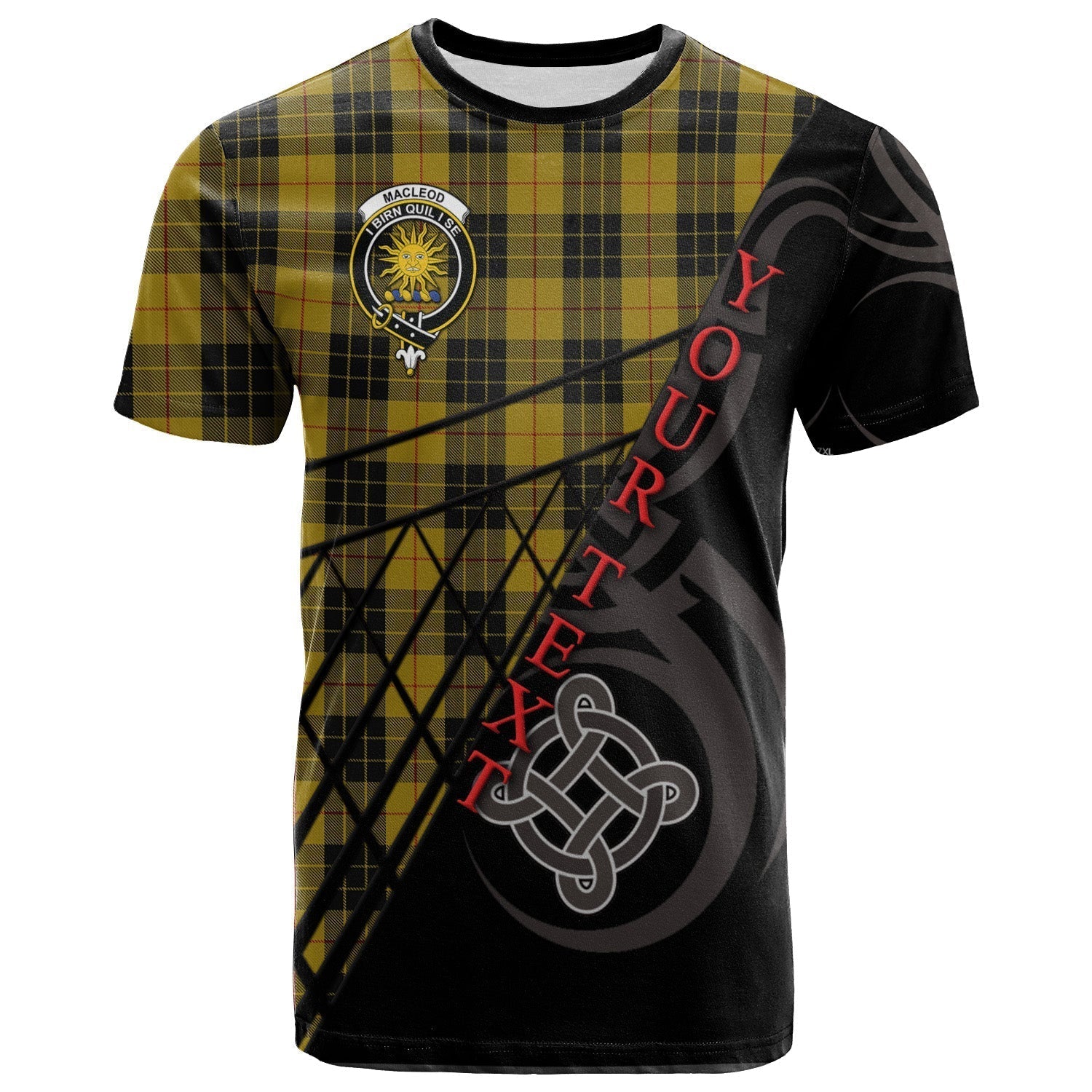 Printivon MacLeod of Lewis Vestiarium Scoticum T Shirt Pattern Celtic 