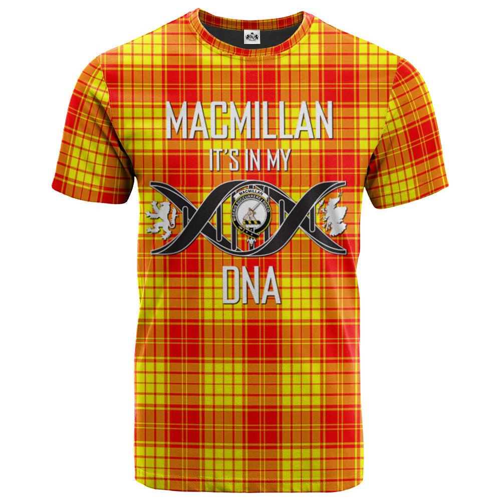 Printivon MacMillan 01 Clan DNA In Me Tartan Crest T Shirt
