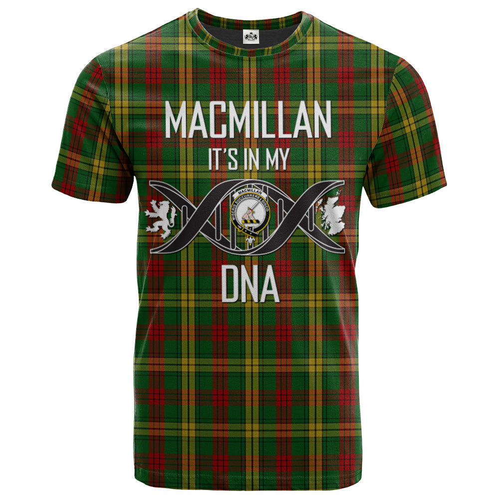 Printivon MacMillan 02 Clan DNA In Me Tartan Crest T Shirt