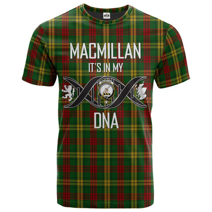 Printivon MacMillan 02 Clan DNA In Me Tartan Crest T Shirt