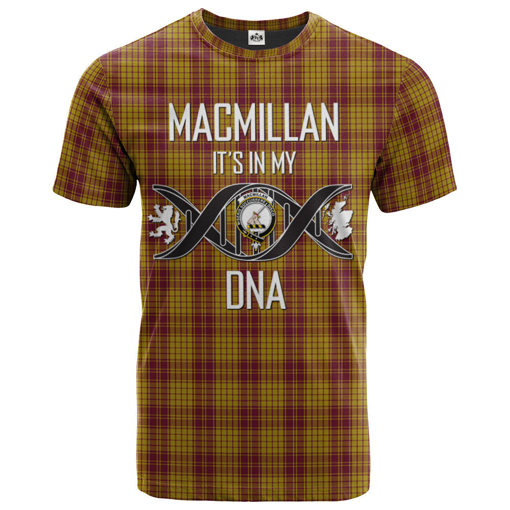 Printivon MacMillan Dress Clan DNA In Me Tartan Crest T Shirt