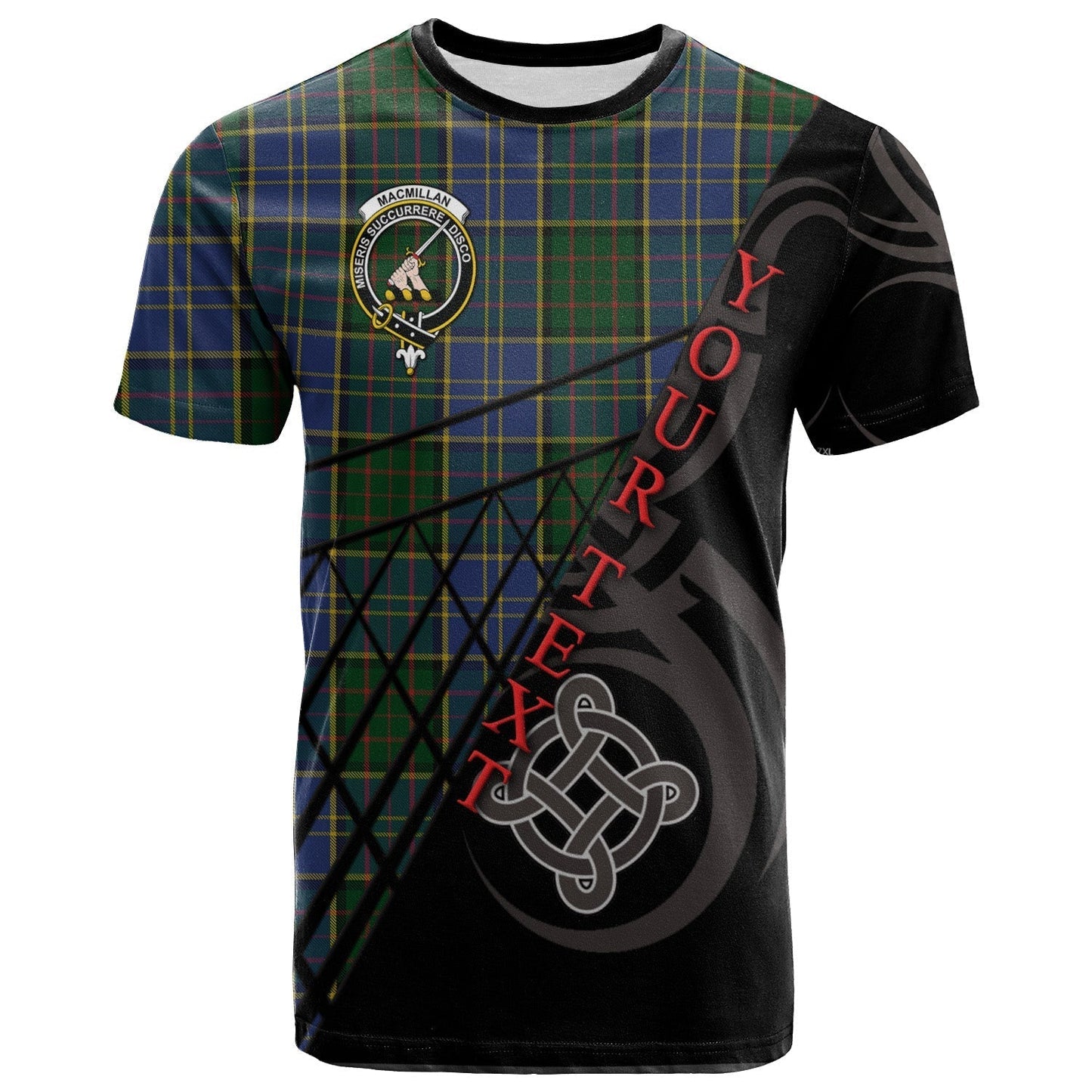 Printivon MacMillan Hunting T Shirt Pattern Celtic 