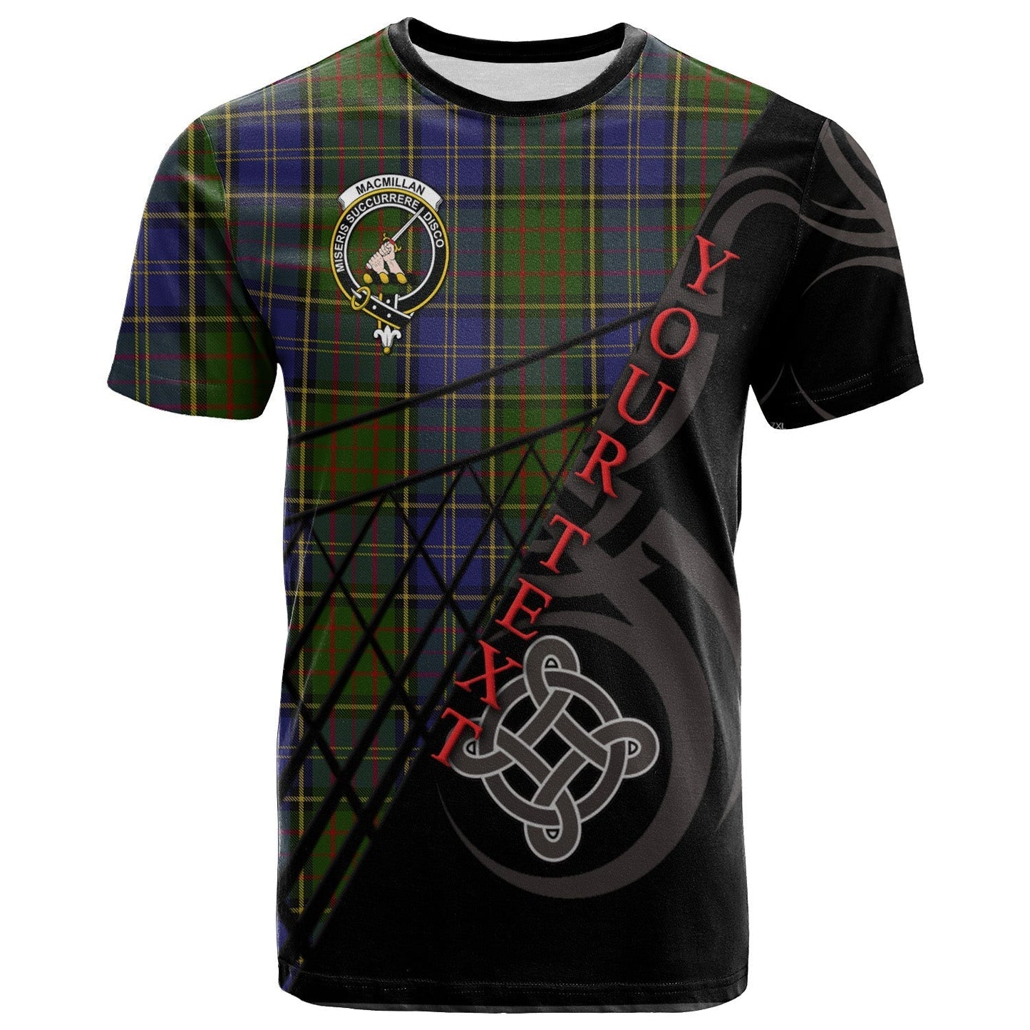 Printivon MacMillan Hunting 02 T Shirt Pattern Celtic 