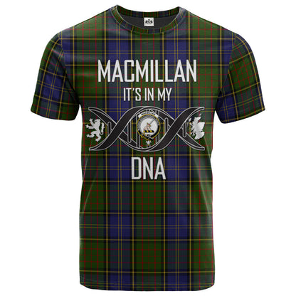 Printivon MacMillan Hunting 02 Clan DNA In Me Tartan Crest T Shirt