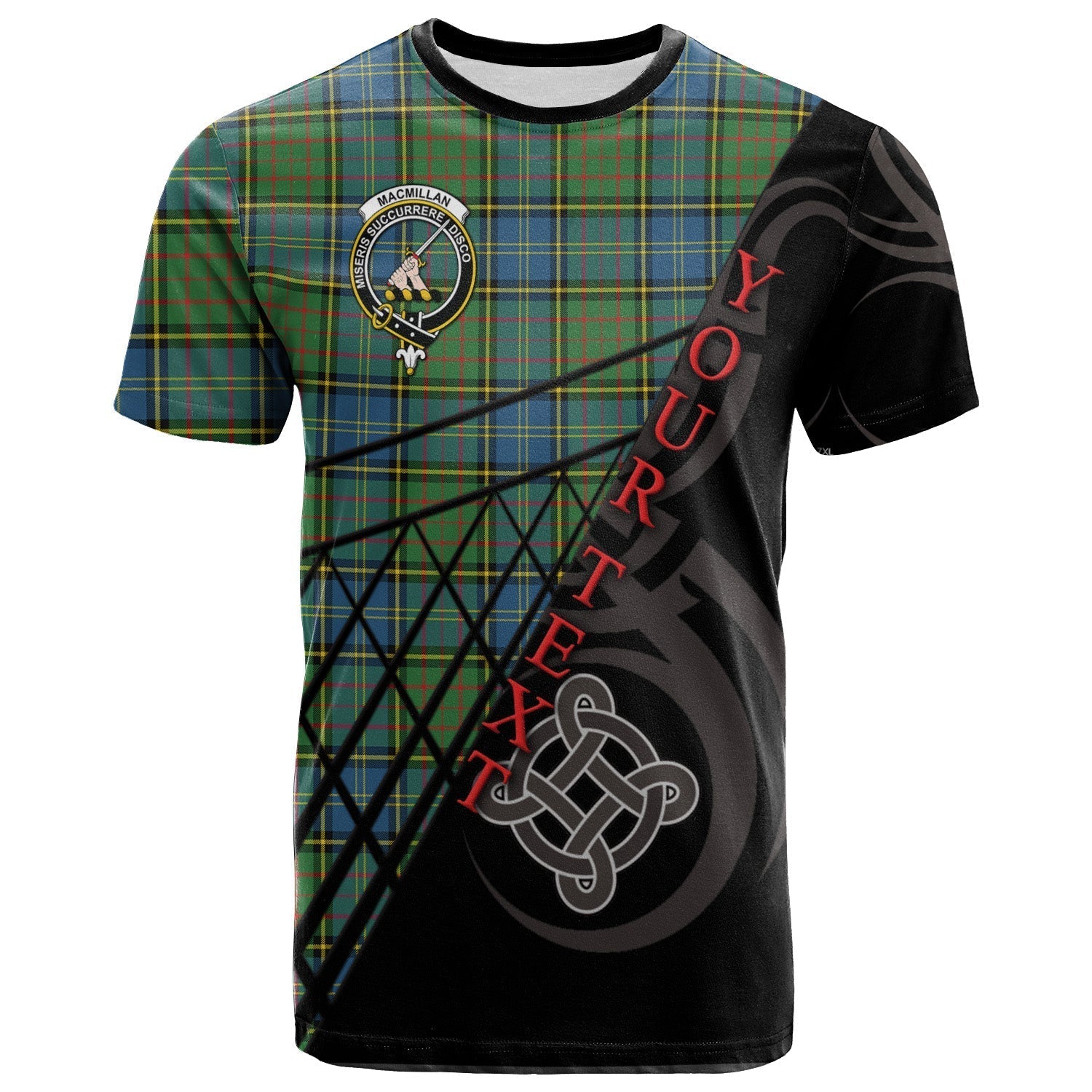 Printivon MacMillan Hunting Ancient T Shirt Pattern Celtic 