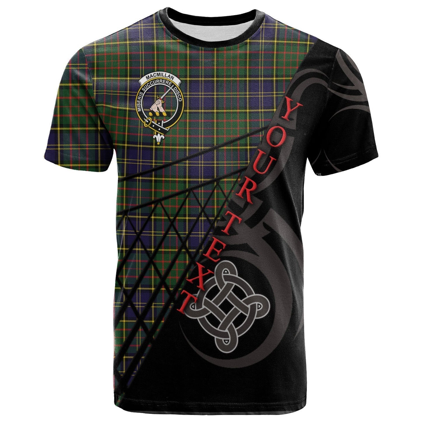 Printivon MacMillan Hunting Modern T Shirt Pattern Celtic 