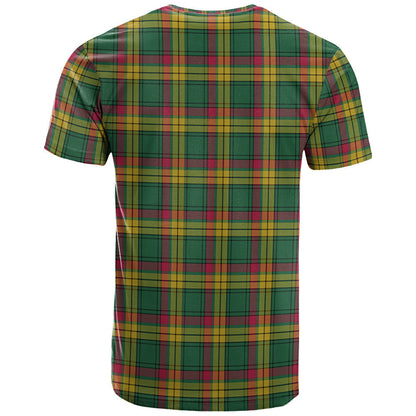 Printivon MacMillan Old Ancient Clan DNA In Me Tartan Crest T Shirt